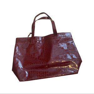 Maroon Laptop Bag/Travel Tote